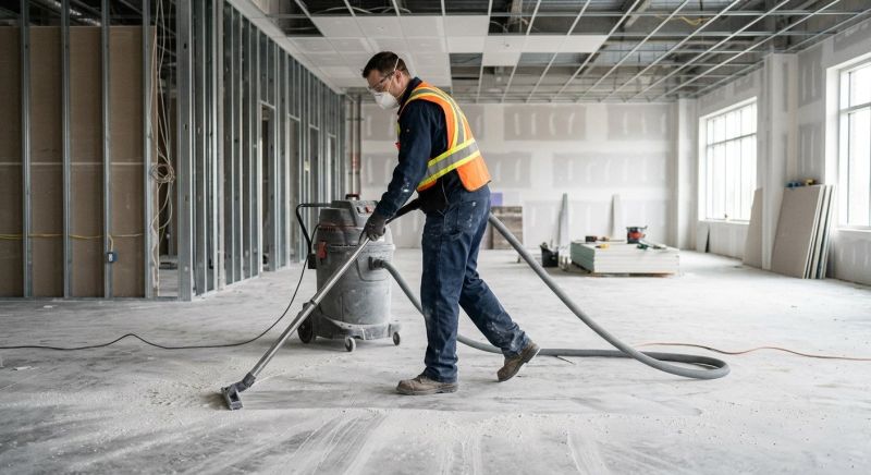 Drywall Dust Cleaning